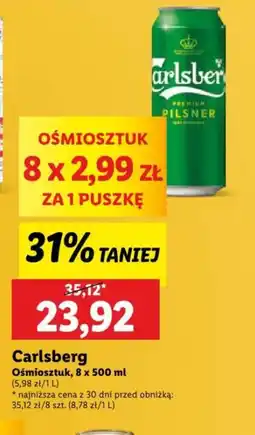 Lidl Carlsberg Osmiostzuk oferta