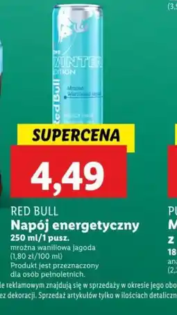 Lidl Napój energetyczny Red Bull oferta
