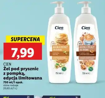 Lidl Zel pod prysznic z pompką Cien oferta