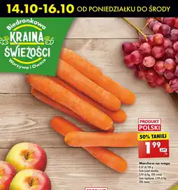 Biedronka Marchew polska oferta