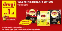 Biedronka Wszystkie herbaty Lipton oferta