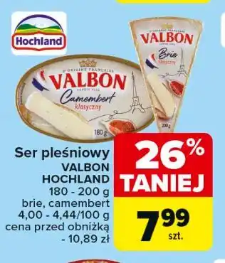 Carrefour Ser brie oryginalny Valbon oferta