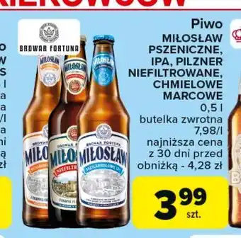 Carrefour Piwo Miłosław Bezalkoholowe Ipa oferta