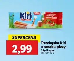 Lidl Przekąska: serek+paluszki pizza Kiri oferta