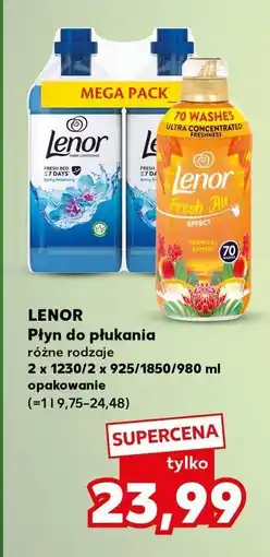 Kaufland Płyn do płukania tropical sunset Lenor Fresh Air Effect oferta
