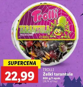 Lidl Żelki tarantule oferta