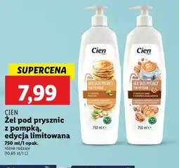 Lidl Żel pod prysznic kawa z syropem orzechowym Cien oferta