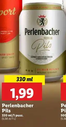 Lidl Piwo Perlenbacher Premium Pils oferta