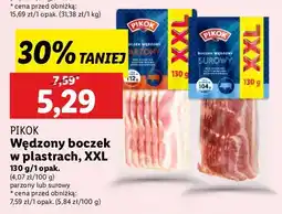 Lidl Boczek parzowny wędzony w plastrach Pikok oferta