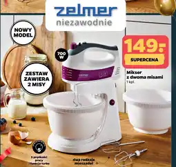 Netto Mikser z dwoma misami 700 w Zelmer oferta