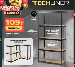 Netto Regał 5 półek Techliner oferta