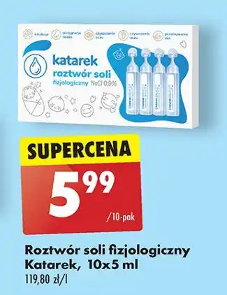 Biedronka Sól fizjologiczna Katarek oferta