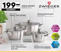 Biedronka Komplet garnków multima Zwieger oferta