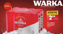Biedronka Piwo Warka oferta
