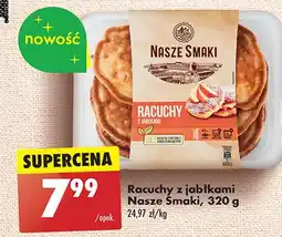 Biedronka Racuchy z jabłkami Nasze Smaki oferta