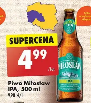 Biedronka Piwo Miłosław Ipa oferta