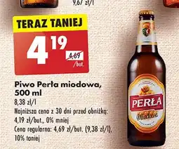 Piwo Perła Miodowa
