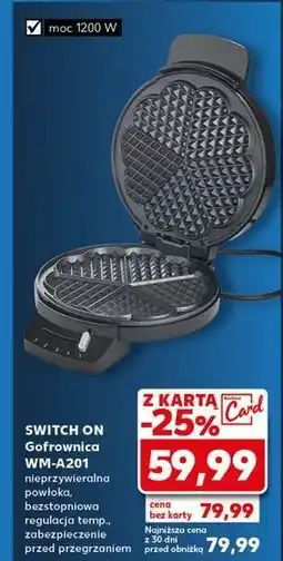 Kaufland Gofrownica wm-a201 Switch On oferta