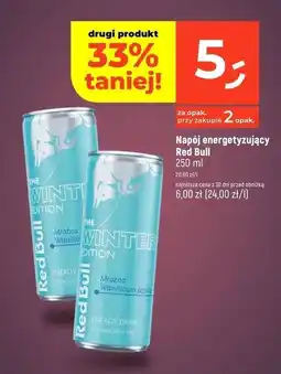 Dealz Napój mroźna waniliowa jagoda Red Bull The Winter Edition oferta
