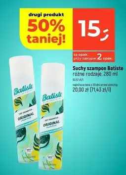 Dealz Suchy szampon original Batiste Dry Shampoo oferta