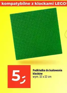 Podkładka do budowania klocków 32 x cm