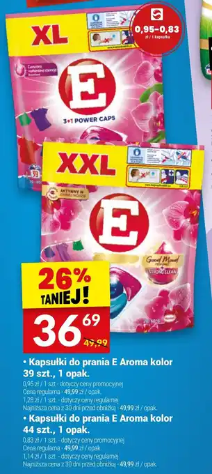 Twój Market Kapsułki do prania E Aroma kolor oferta