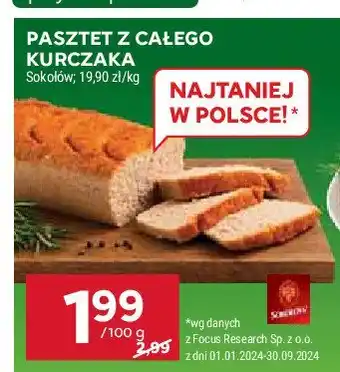 Stokrotka Pasztet z całego kurczaka Sokołów oferta