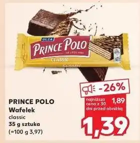 Kaufland Wafelek classic Prince polo oferta