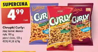 Biedronka Chrupki Curly oferta
