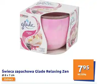 Action Swieca zapachowa Glade Relaxing Zen oferta