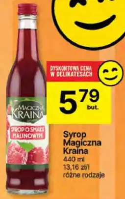 Delikatesy Centrum Syrop Magiczna Kraina oferta