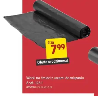 Jula Worki na śmieci z uszami do wiązania oferta
