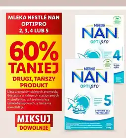 Lidl Mleko 5 Nestle Nan Optipro oferta