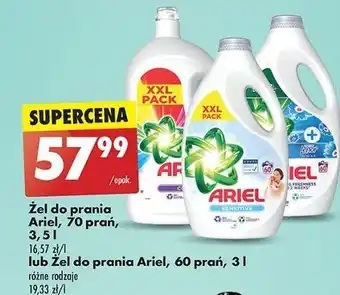 Biedronka Płyn do prania lenor Ariel oferta