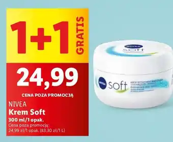 Lidl Krem do twarzy i ciała intensywnie nawilżający Nivea Soft oferta