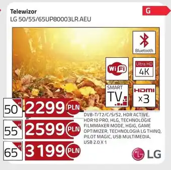 Kakto Telewizor LG 50UP80003LR.AEU oferta