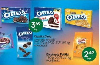 Groszek Ciastka Oreo 170-192g oferta