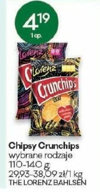 Groszek Chipsy Crunchips 110-140g oferta