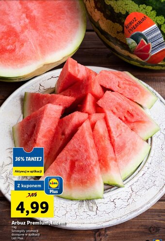 Lidl Arbuz premium 1 KG oferta