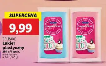 Lidl Lukier plastyczny błękitny Belbake oferta