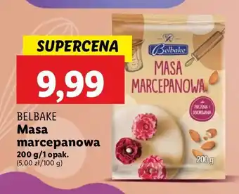 Lidl Masa marcepanowa Belbake oferta