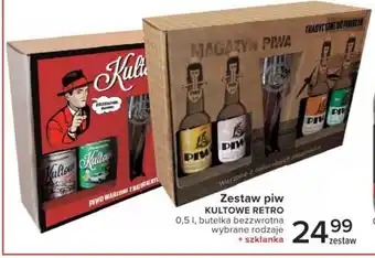 Carrefour Market Zestaw piw Kultowe Retro + szklanka oferta