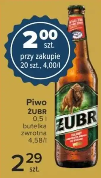 Carrefour Market Piwo Żubr 500ml oferta