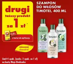 Biedronka Szampon Timotei oferta