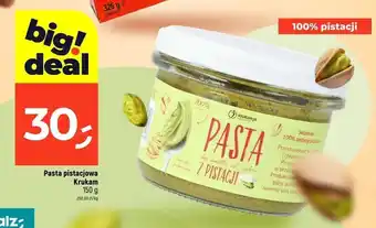 Dealz Pasta pistacjowa Krukam oferta