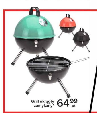 Carrefour Market Grill okrągły zamykany oferta