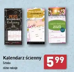 ALDI Kalendarz ścienny 2025 oferta