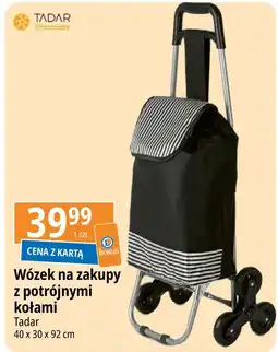 E.Leclerc Wózek zakupowy 3 koła Tadar oferta