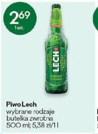 Groszek Piwo Lech 500ml oferta