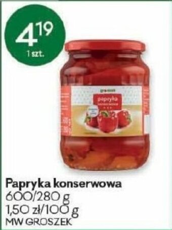 Papryka konserwowa 600g